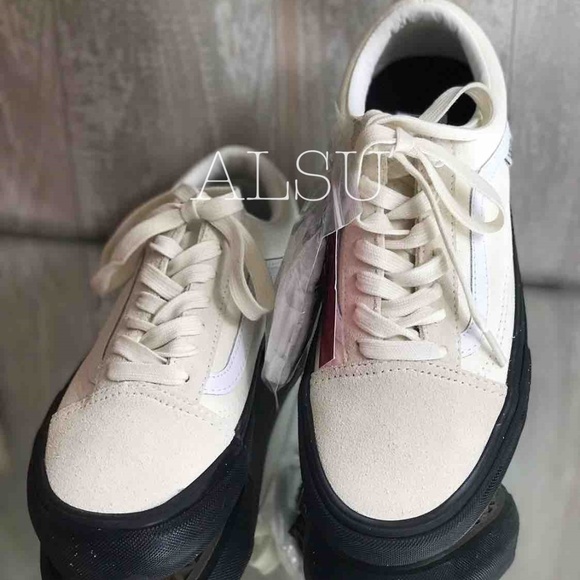 NWT VANS OLD Skool Pro Classic White Black W - Picture 4 of 7